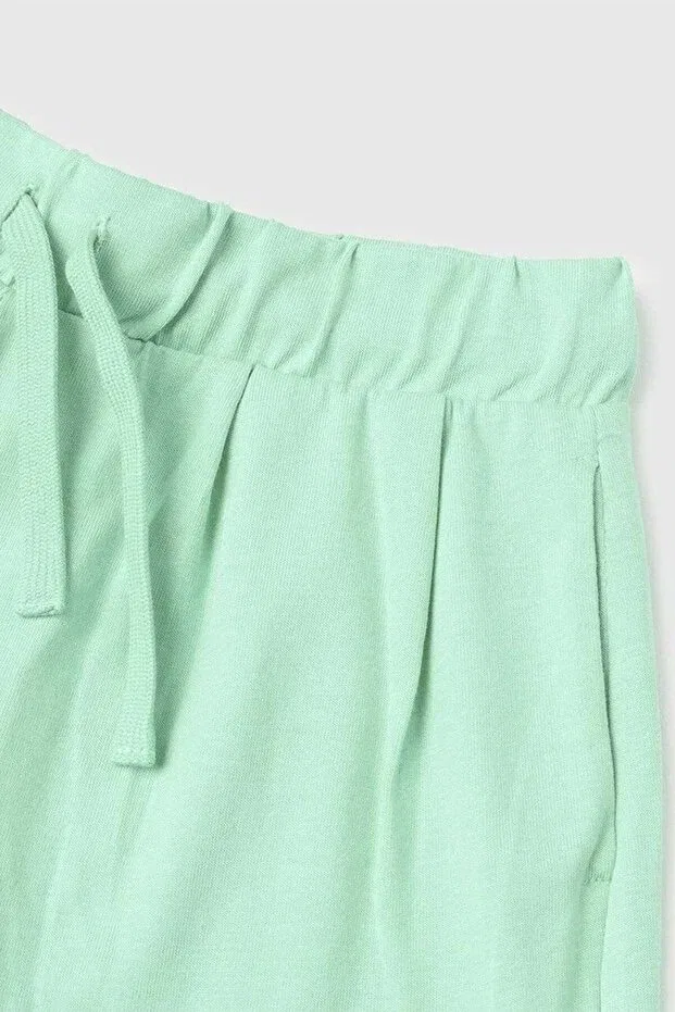 Детские шорты для девочек с принтом United Colors Of Benetton, Green — фото 3