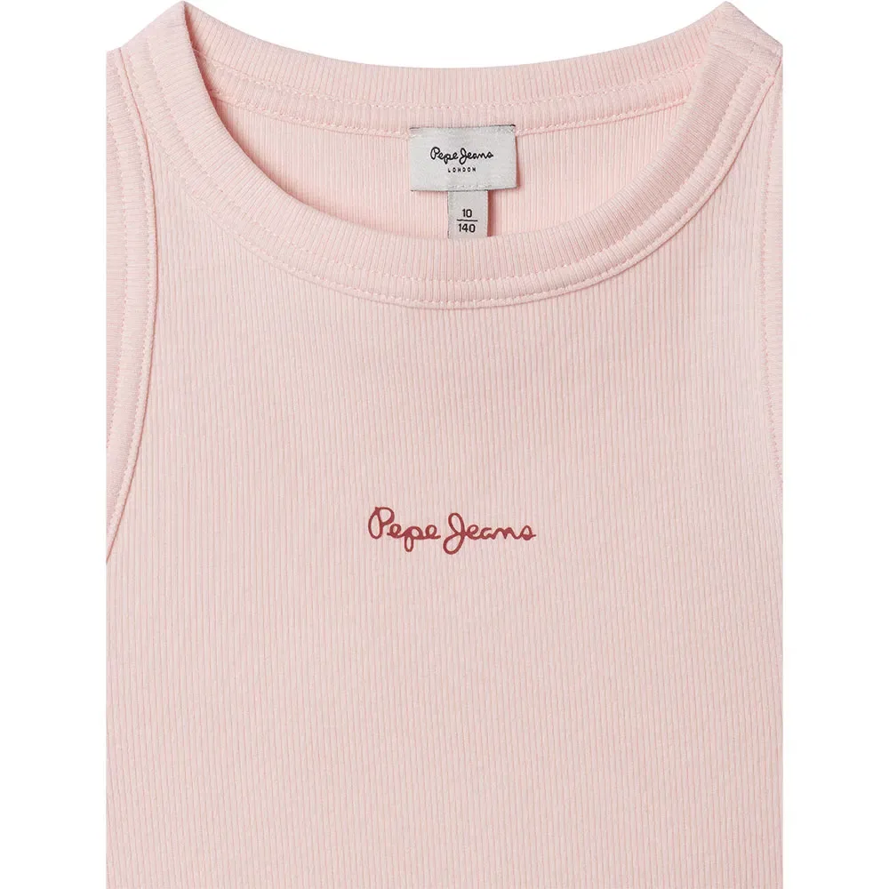 Футболка без рукавов Giselle Pepe Jeans, розовый — фото 3