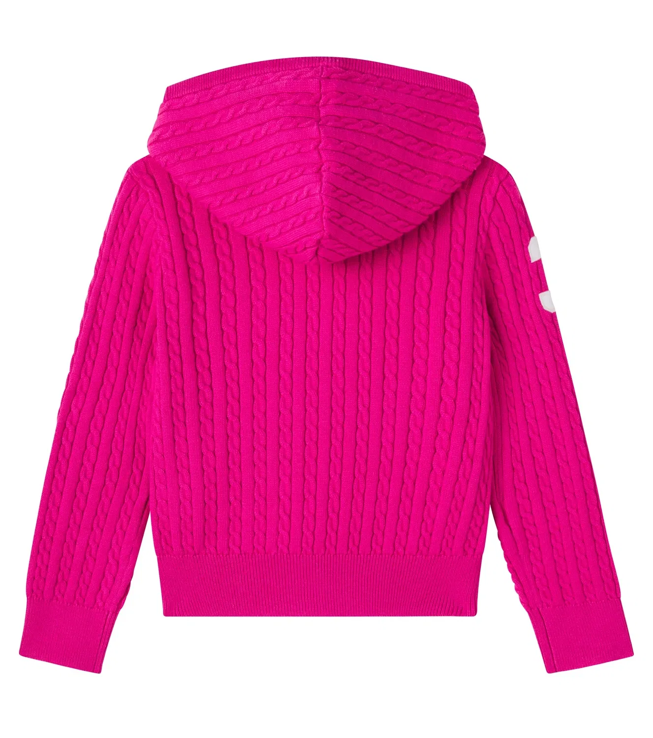 Худи хлопковое Polo Ralph Lauren Kids, розовый — фото 4