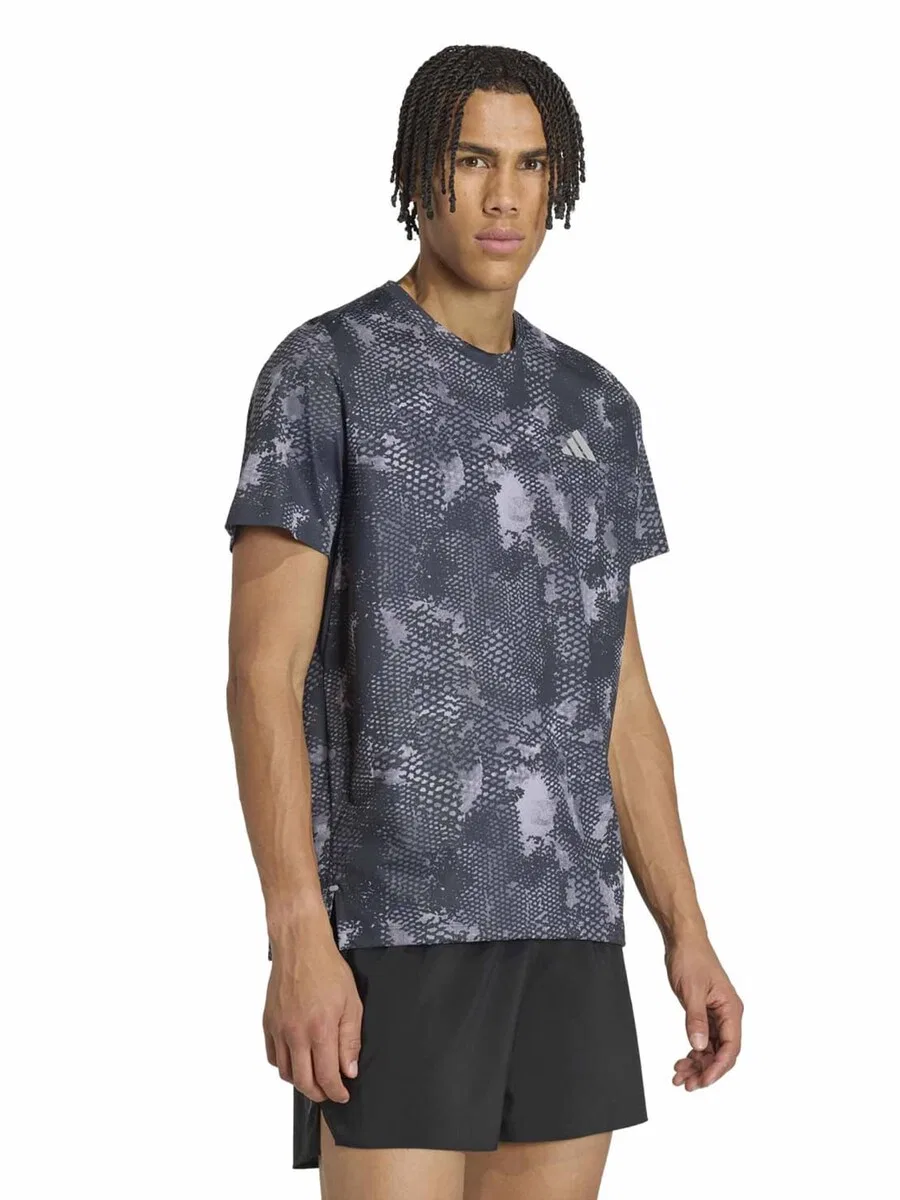 Спортивная футболка ADIDAS PERFORMANCE Performance Shirt серого и темно-серого цвета — фото 2