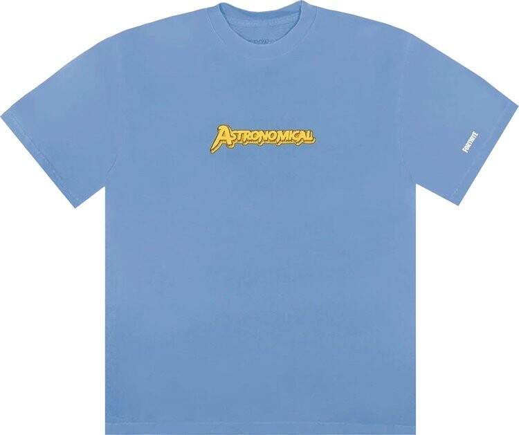 

Футболка Cactus Jack by Travis Scott The Scotts Astro Goosebumps T-Shirt 'Blue', синий