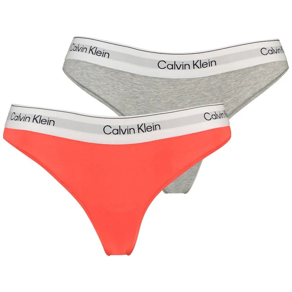 Стринги Calvin Klein 2 шт, серый