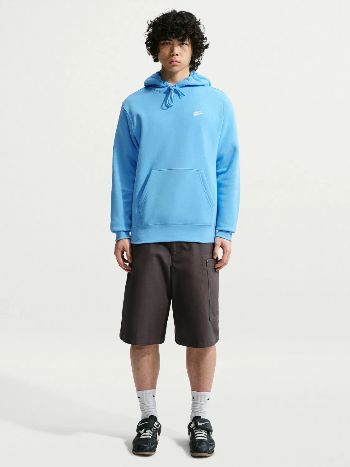 Толстовка Nike Football Club синего цвета — фото 2