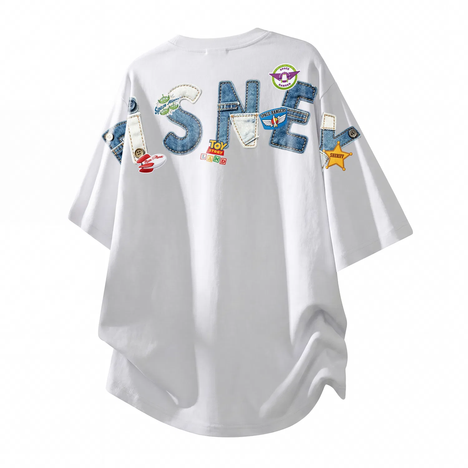 Детская футболка Disney Crew Neck Moderate, White
