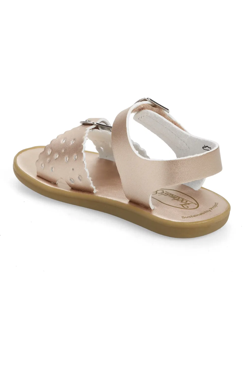 Сандалии детские водонепроницаемые Eco-Ariel Footmates, Rose Gold Micro — фото 2