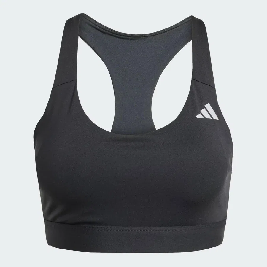 Спортивный бюстгальтер с высокой поддержкой Ultimate Run High-Support adidas, Черный — фото 4