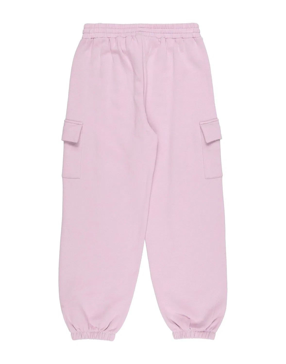 Детские штаны для девочек из флиса с утяжкой на поясе Stella Mccartney Kids, розовый — фото 2
