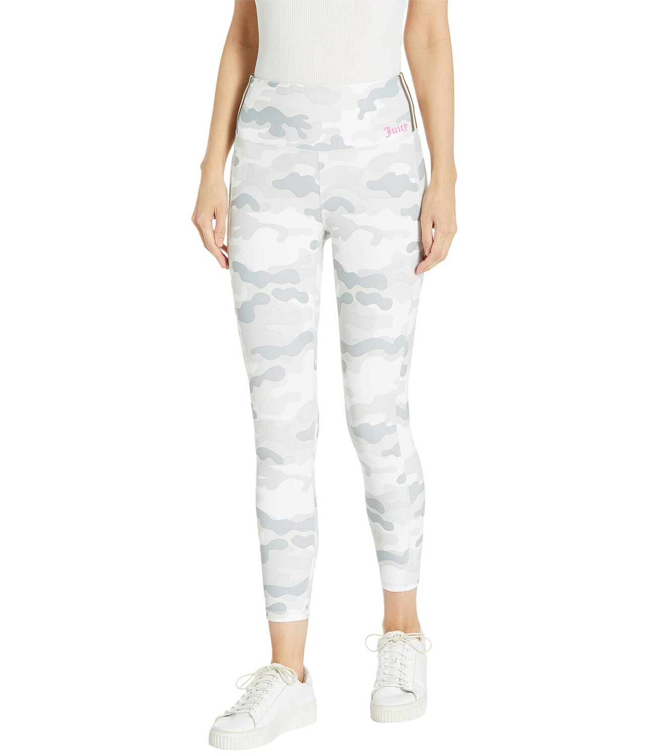 

Леггинсы Juicy Couture Sport, Side Stripe 7/8 Leggings