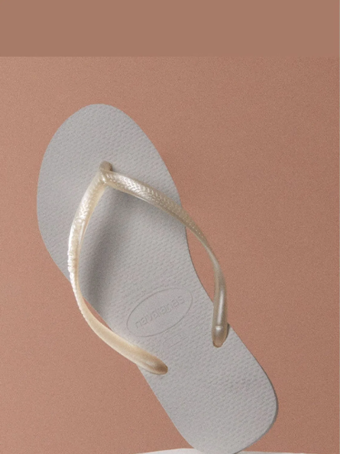Вьетнамки Havaianas Kids Slim, белые — фото 2