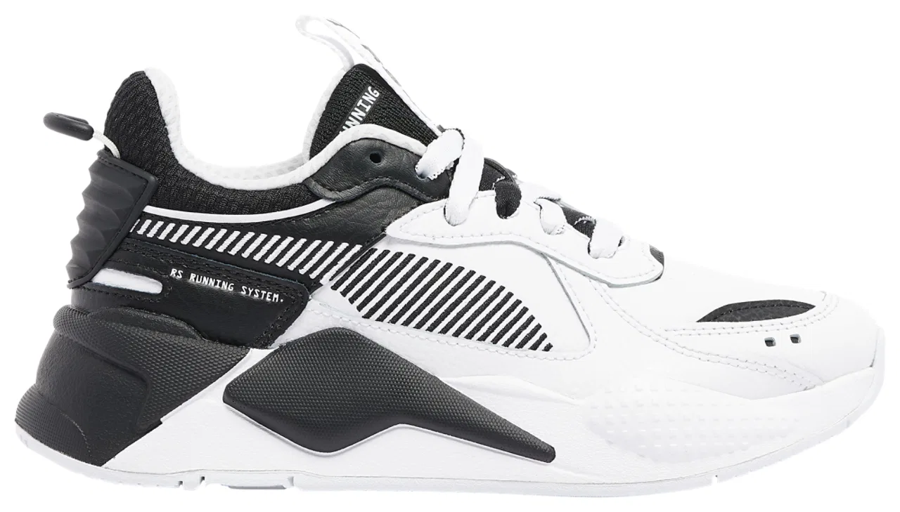 Кроссовки для мальчиков RS-X PUMA, белый/черный