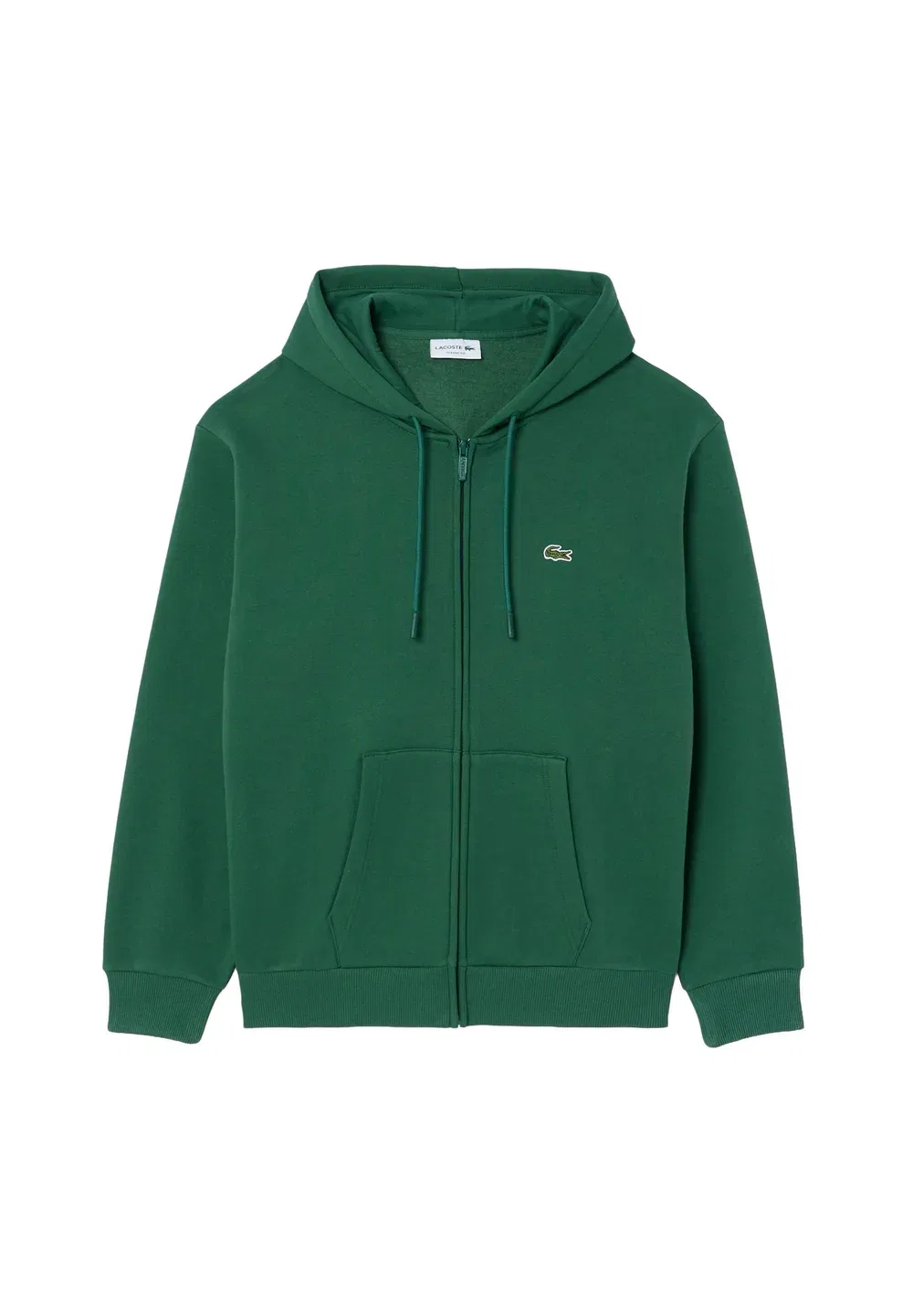 Sh8864_132 - толстовка на молнии Lacoste, Green