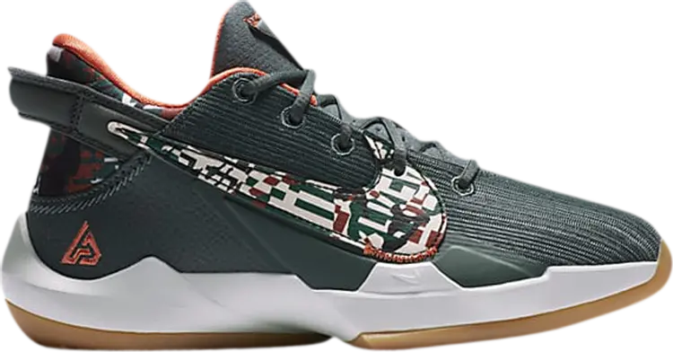 

Кроссовки Nike Freak 2 PS 'Ashiko', зеленый