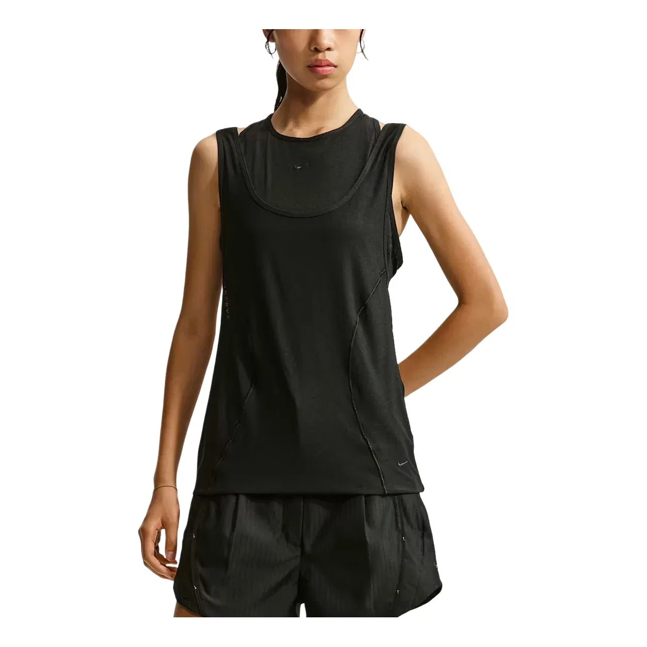 Женская футболка Energy Tank Top 'Black' Nike, черный