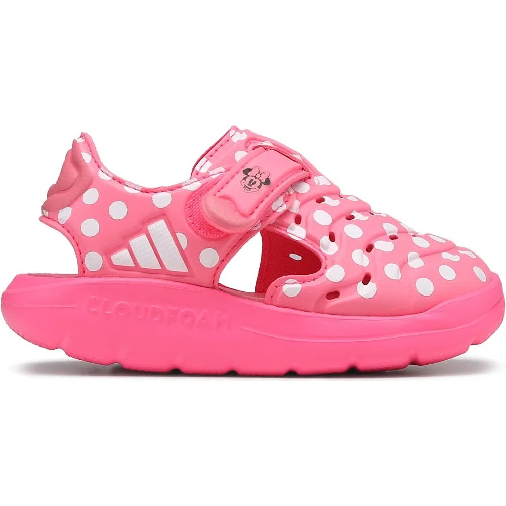 Детские сандалии для воды Minnie Mouse для малышей Adidas, Light Pink Minnie — фото 2