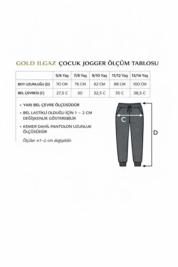 Детские брюки-джоггеры для мальчиков хлопковые Gold Ilgaz, Black — фото 3