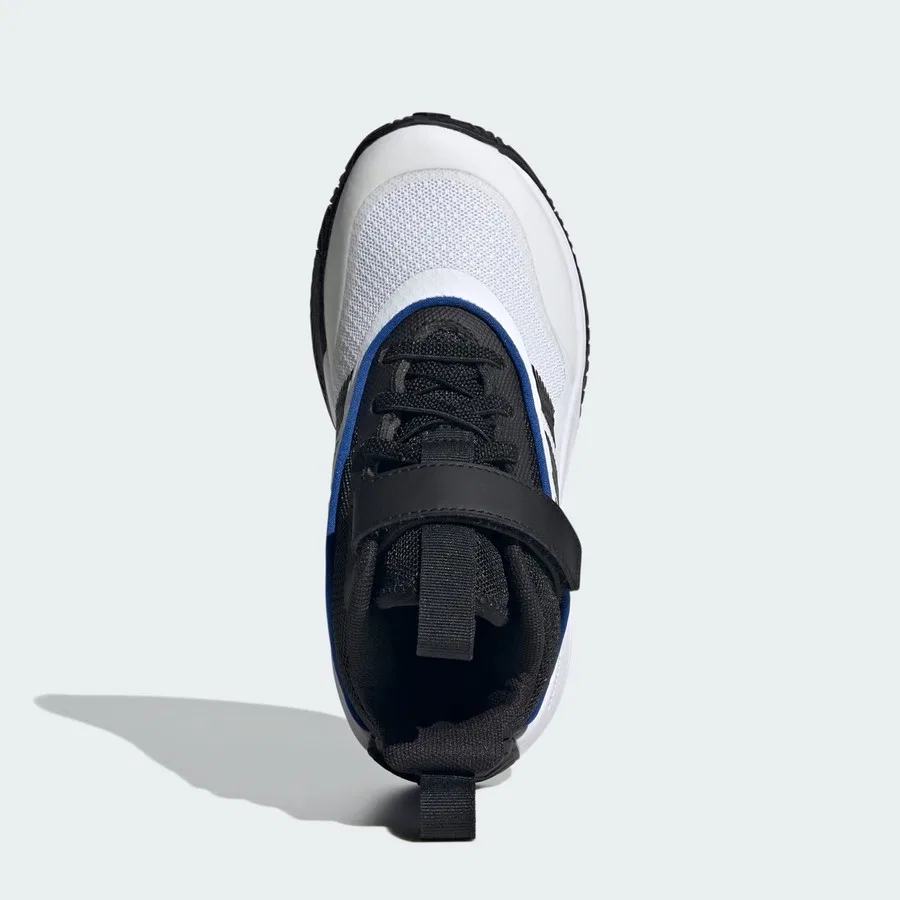 Детские кроссовки с принтом Ownthegame 3.0 adidas, Бело-черный — фото 4