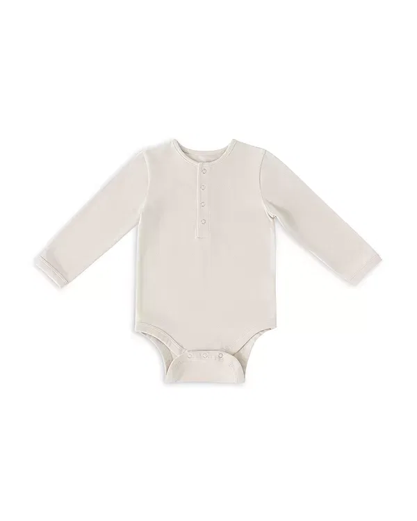 Детский боди-комбинезон с длинным рукавом Pehr, Natural