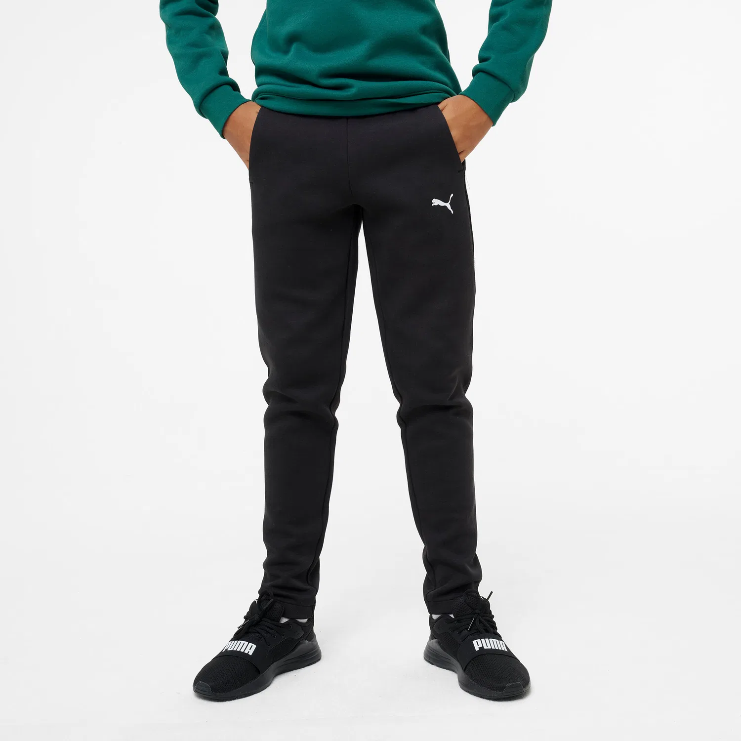 Детские спортивные штаны Active Pant Puma, Черный — фото 2