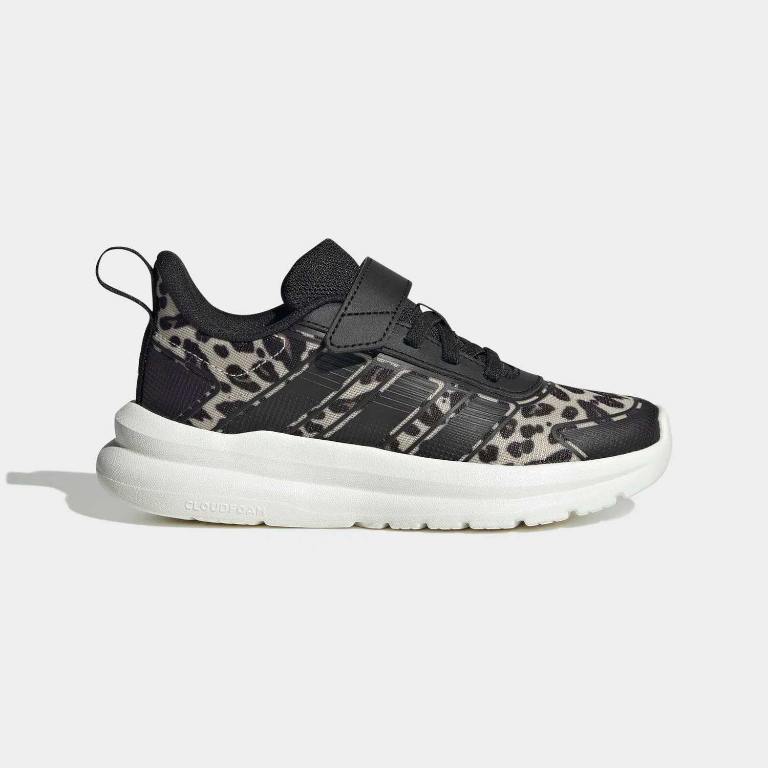 Детские кроссовки с принтом Adidas Sportswear, Crystal Linen/Core Black/Core White — фото 2