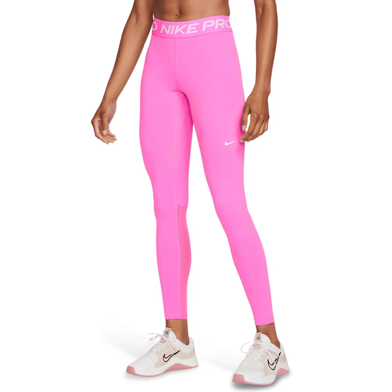 Женские лосины Pro 365 Nike, цвет Playful Pink/White