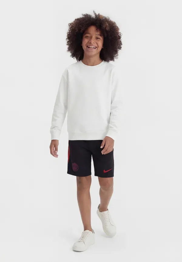 Шорты футбольные Dri-fit Nike Performance Black/Hyper Royal/Global Red, черный/красный