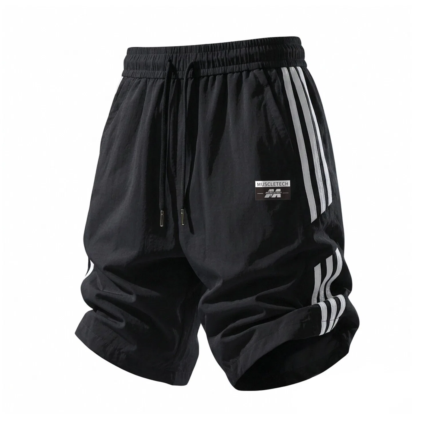 Детские шорты повседневные Gray Casual Shorts MUSCLETECH — фото 4