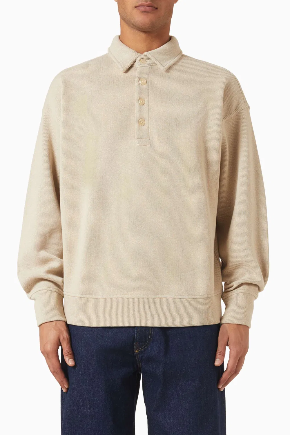 Поло вязаное из хлопковой смеси Polo Ralph Lauren