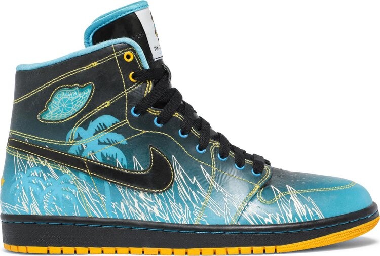 

Кроссовки Air Jordan 1 Retro High Doernbecher 2008, черный