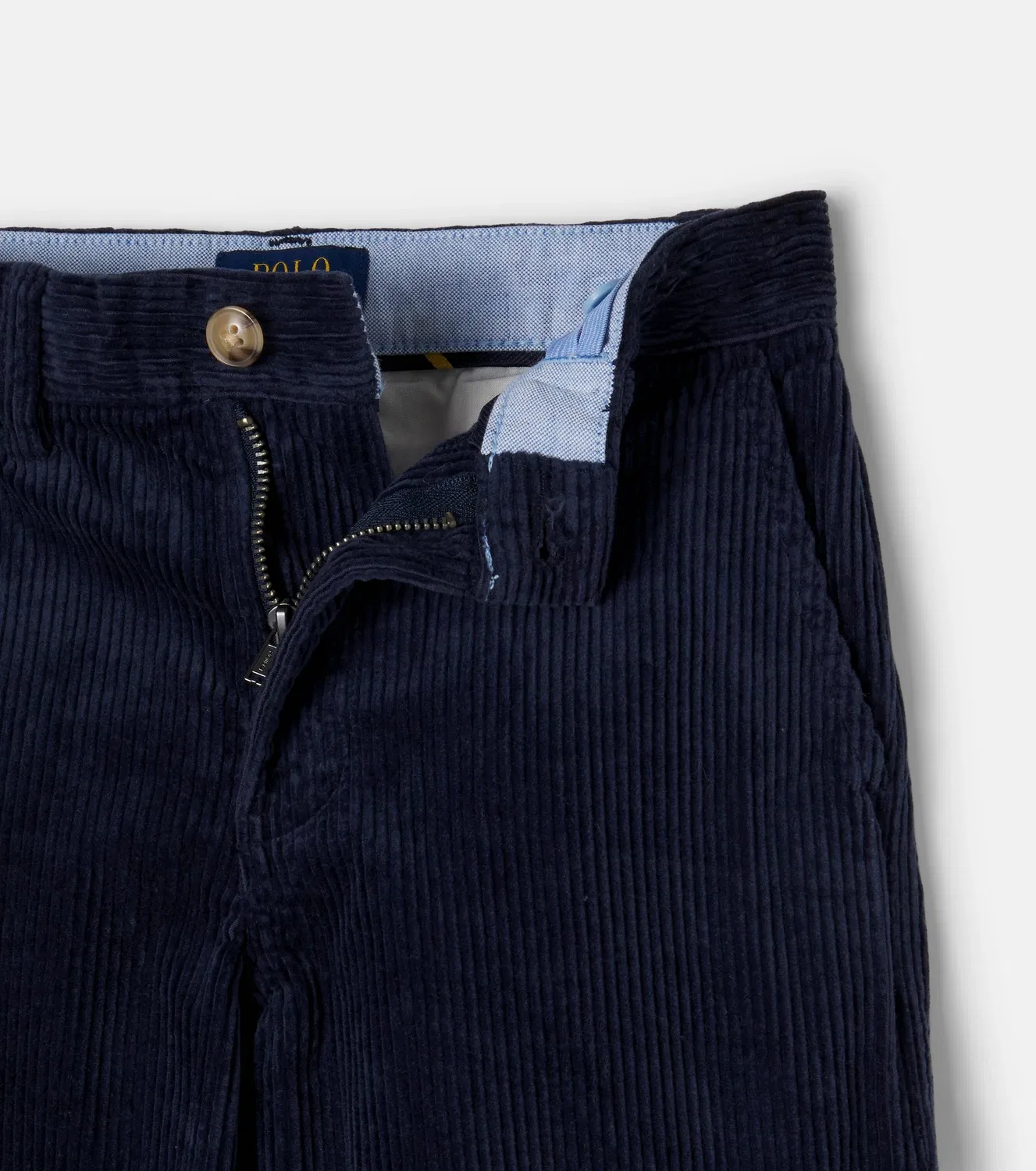 Брюки из вельвета Polo Ralph Lauren Kids, синий — фото 4