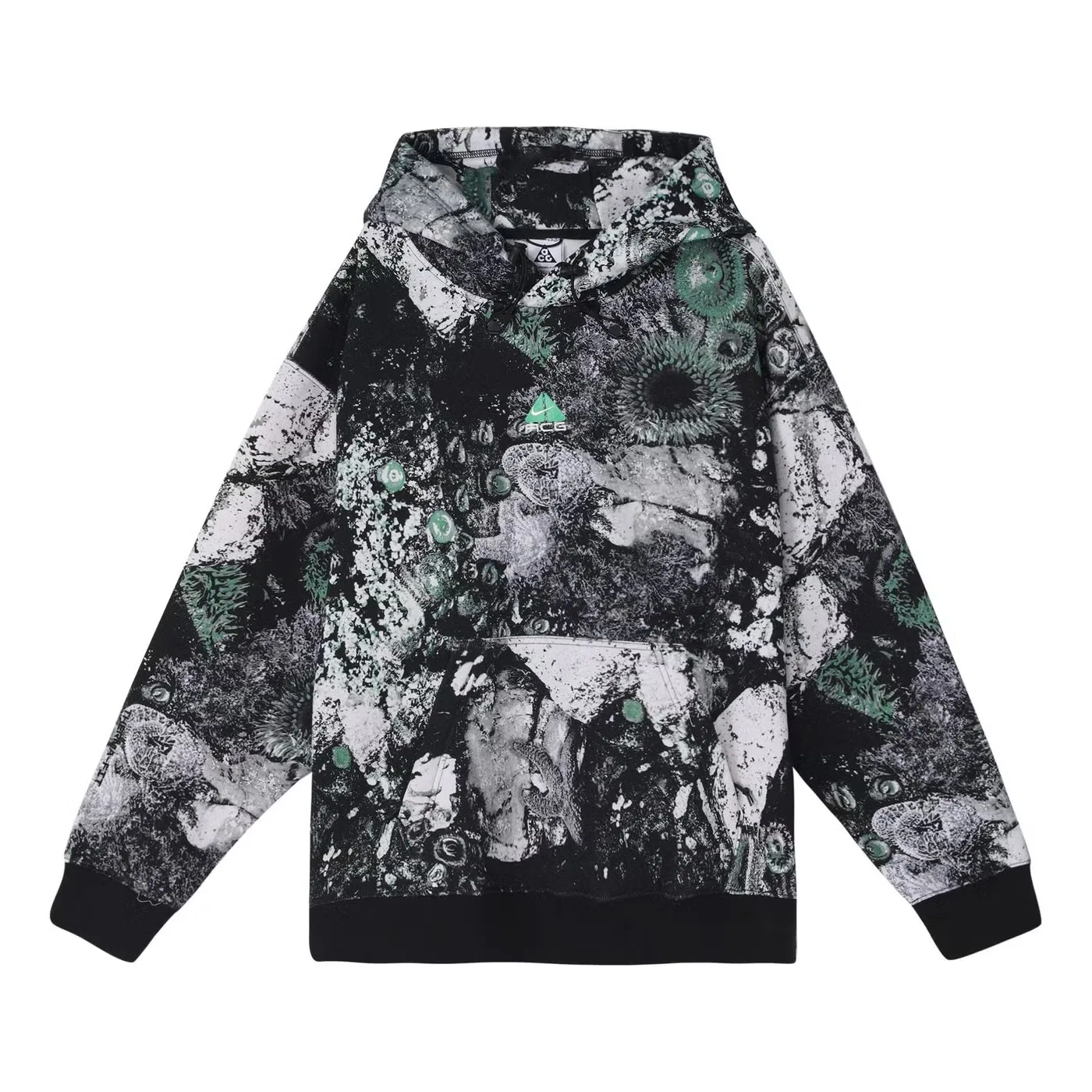 Худи с принтом ACG Therma-FIT Tuff Fleece Pullover Nike, многоцветный