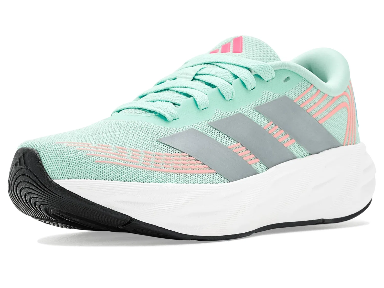 Кроссовки Galaxy 8 Shoes (для больших детей) Adidas Kids, Semi Flash Aqua/Tech Grey Metallic/Frozen Turbo