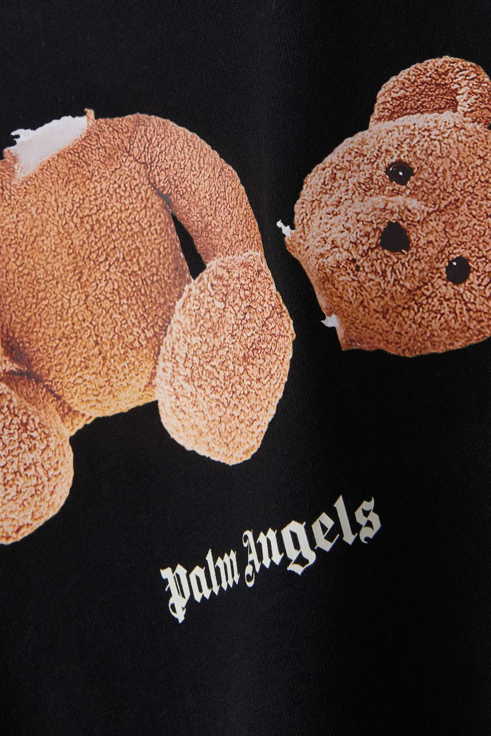 Футболка с графическим принтом медведя Palm Angels — фото 2