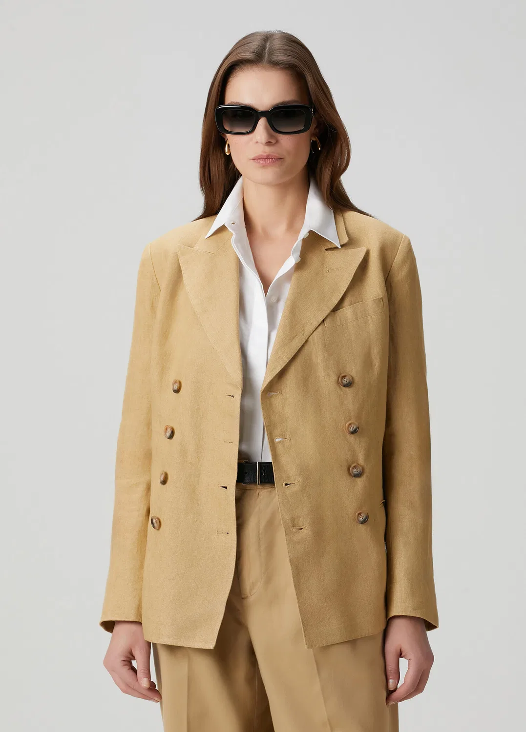 Блейзер двубортный Polo Ralph Lauren, camel