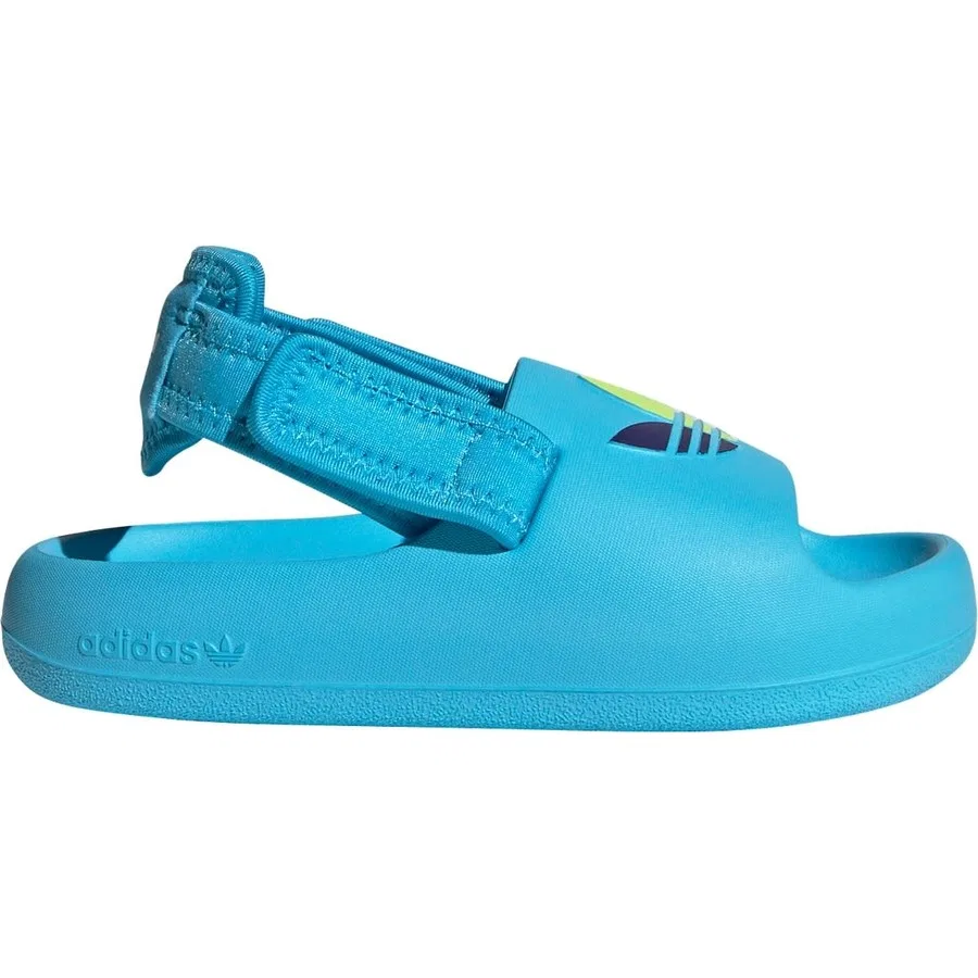 Детские сандалии-слайды с ремешком Adifom Adilette Slides Kids adidas, Синий