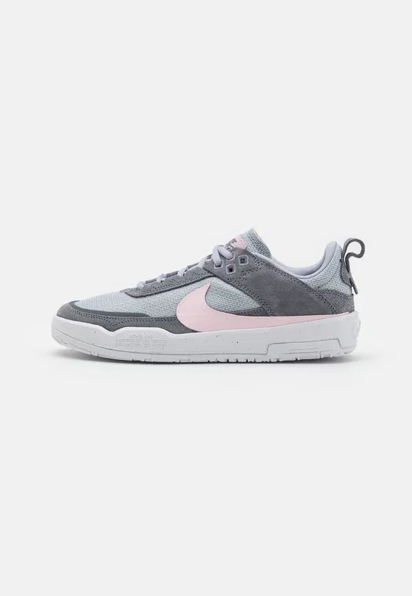 Кроссовки из кожи и текстиля Sb day one Nike Sb Cool Grey, Pink Foam, Wolf Grey, Pure Platinum, розовый/серый