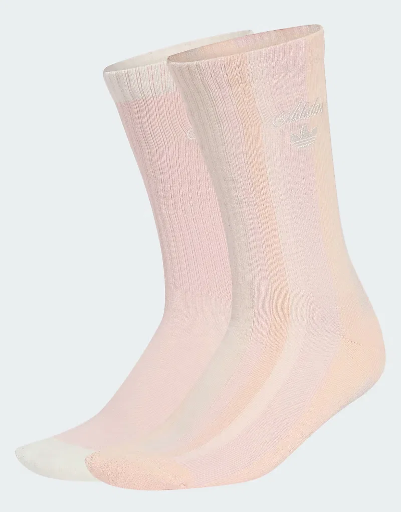 Носки высокие Adidas Originals, мультиколор/Sandy Pink