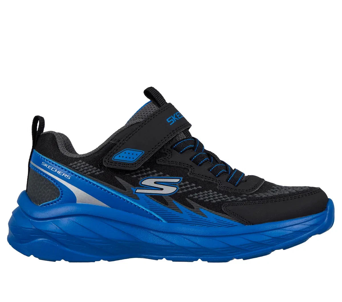 Детские кроссовки Boundless - Strike Flow Skechers, черный/синий