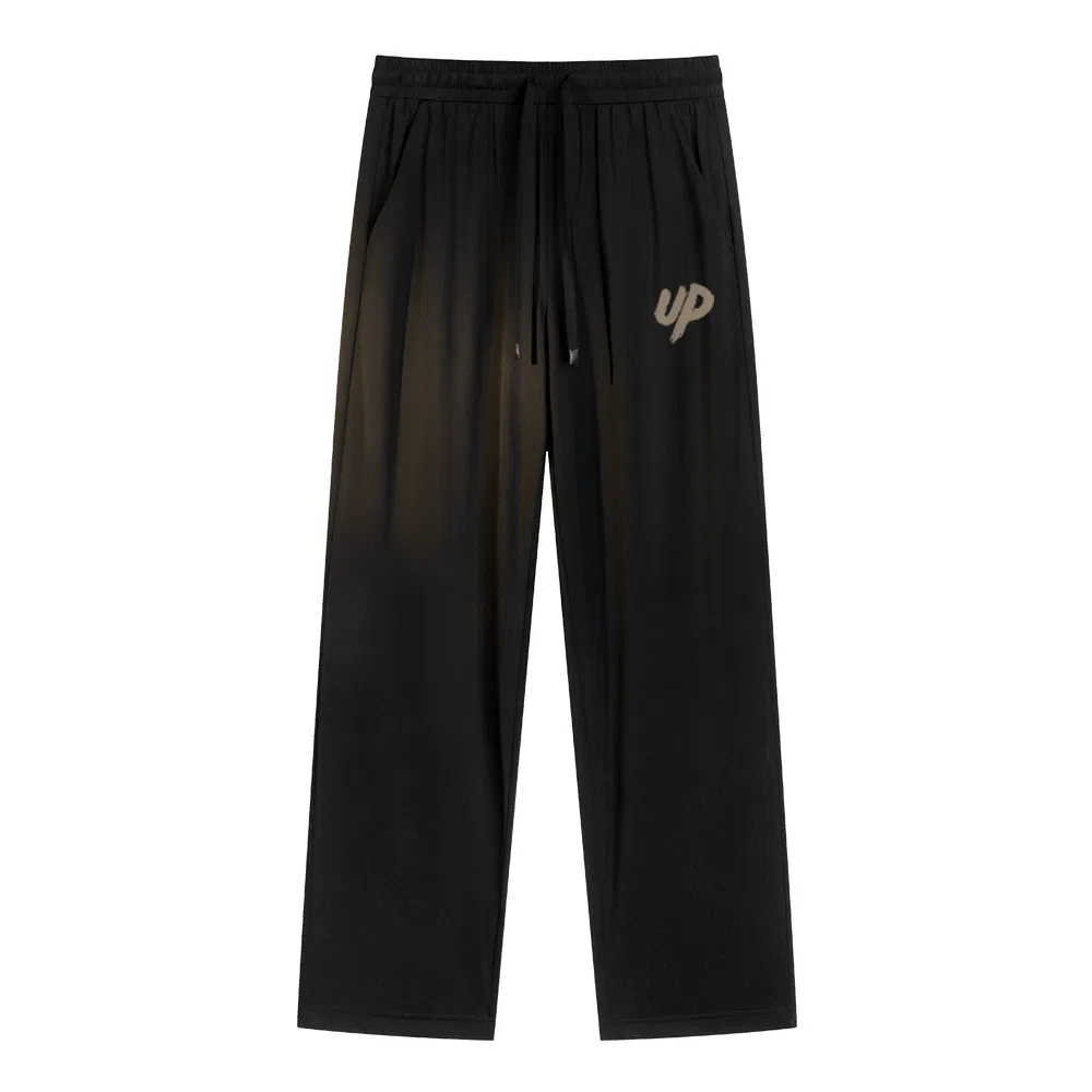 Детские брюки прямого кроя Ice Silk Cooling MINISO, [Ice Silk Cooling]Black (Up Pants Logo)