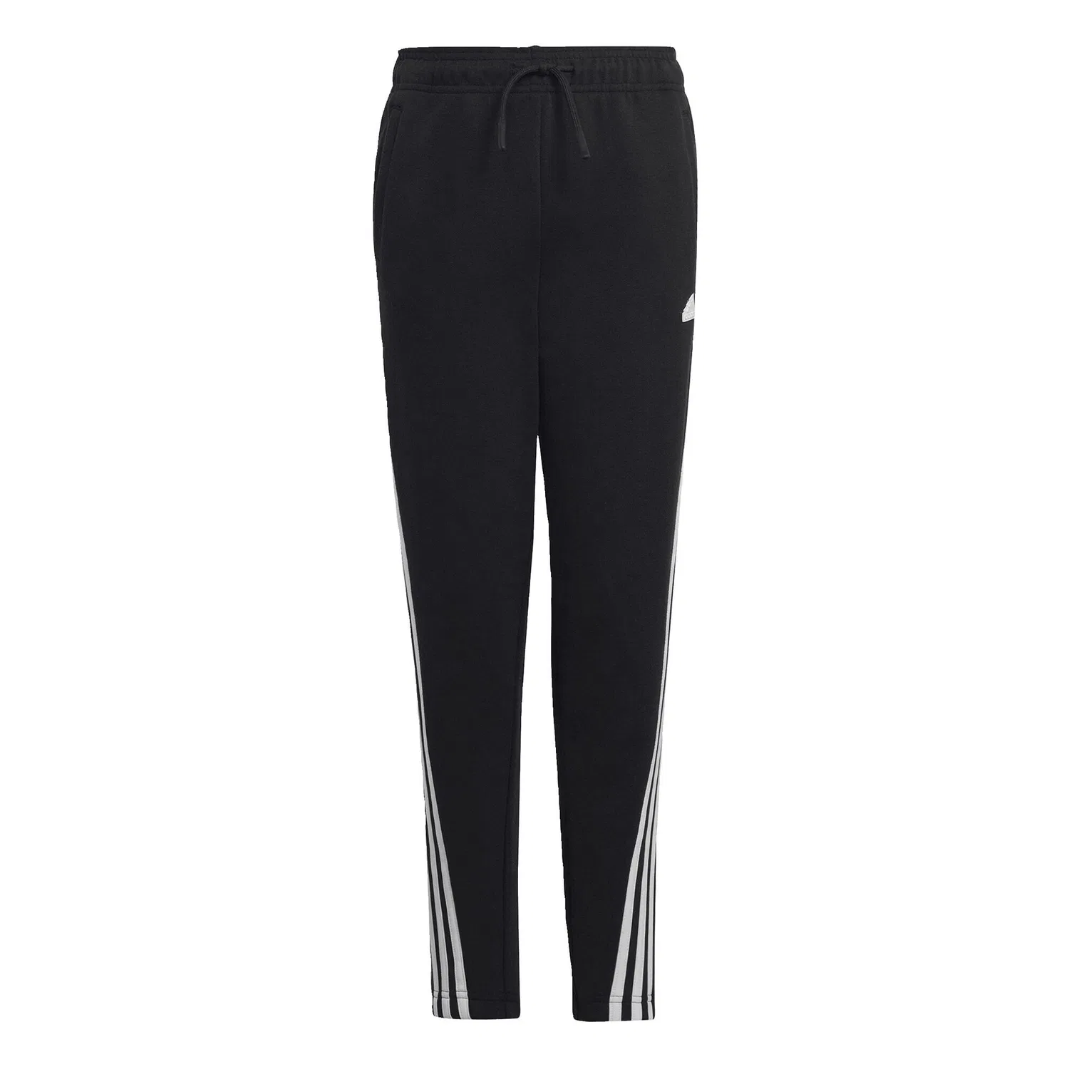 Детские спортивные брюки с принтом Future Icons 3-Streifen Ankle-Length Hose Adidas, Schwarz — фото 2