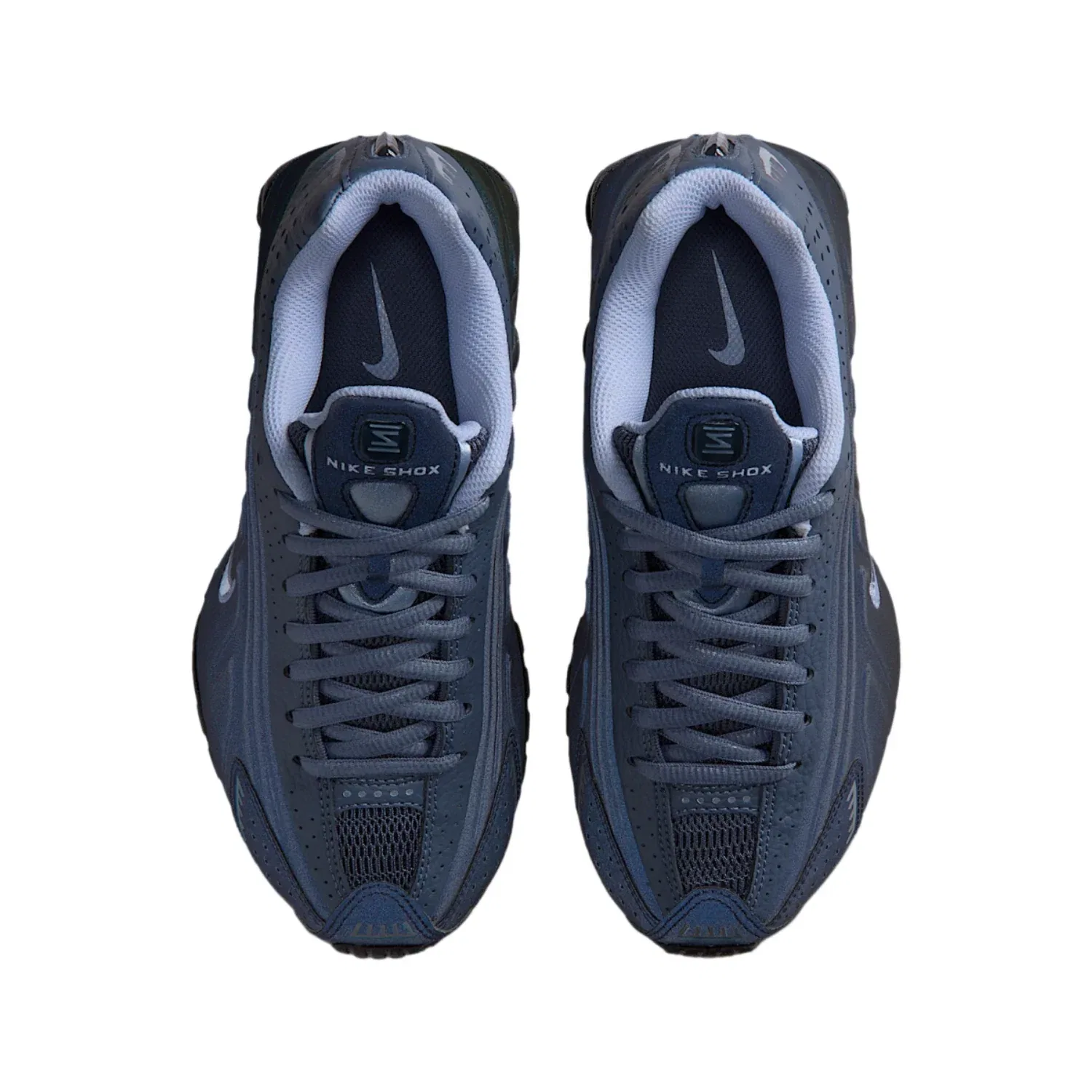 Детские кроссовки для мальчиков Nike Shox R4 NA IM6973-451, синий — фото 4