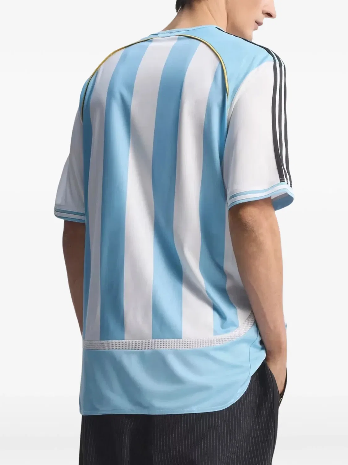 Домашняя футболка сборной Аргентины 2006 года Adidas, синий — фото 2