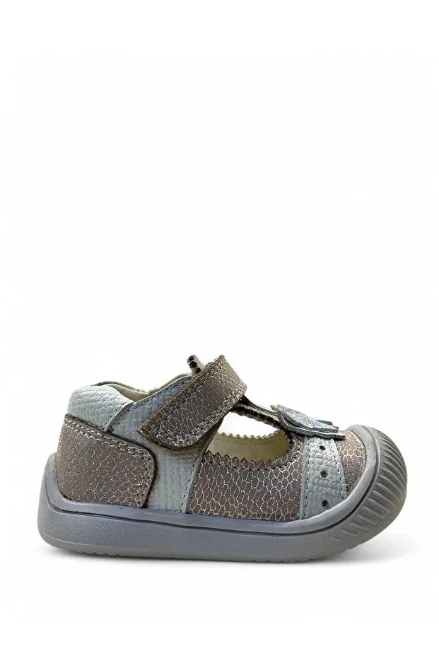 Детские ортопедические туфли для девочек с застежкой-липучкой Tuğba Ortopedi, Powder