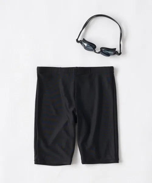 Детский комплект из лонгслива и леггинсов с защитой от солнца SPOPANS, Black