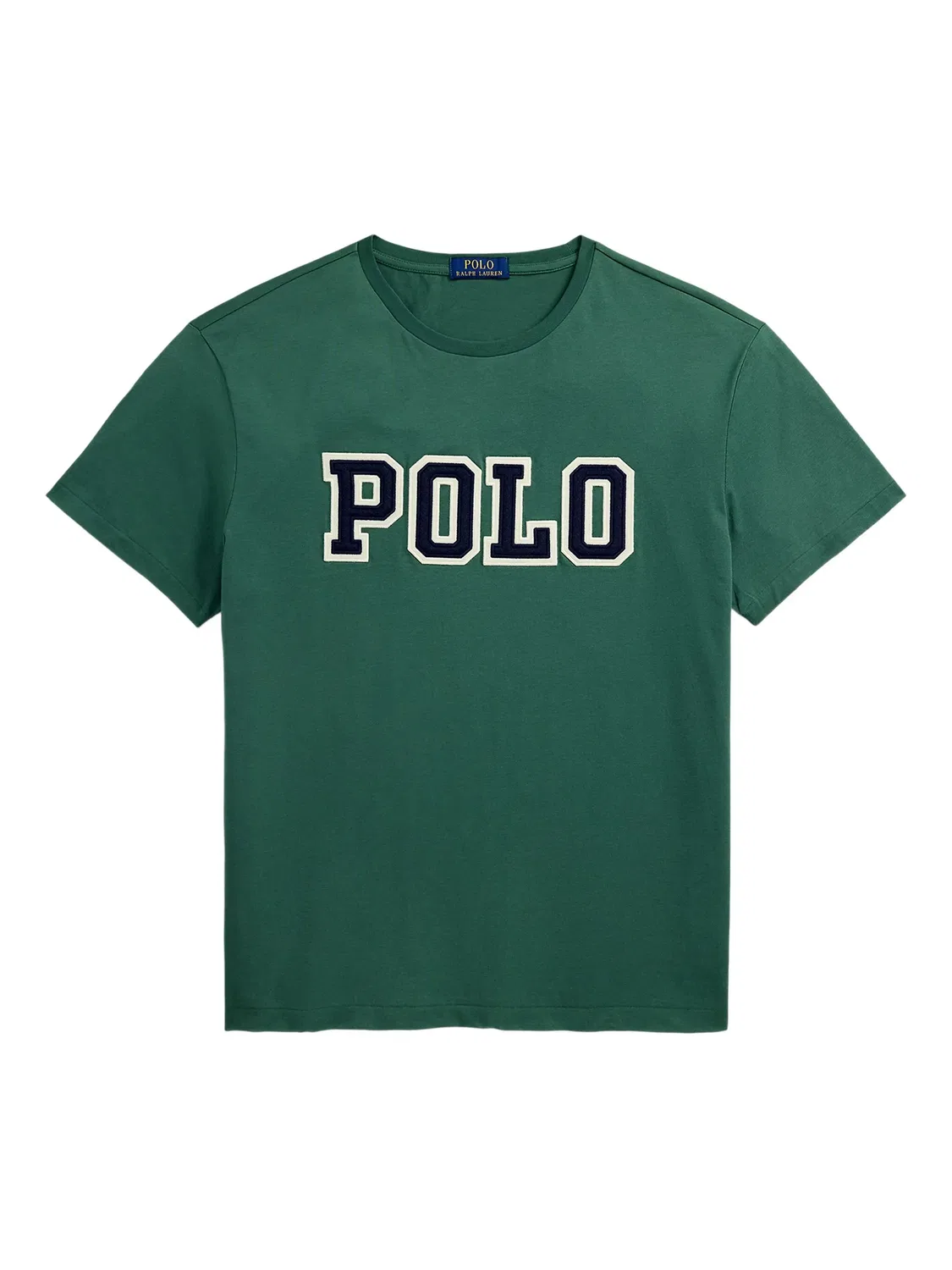 Футболка с лого в лесном зеленом цвете Polo Ralph Lauren, лесной зеленый