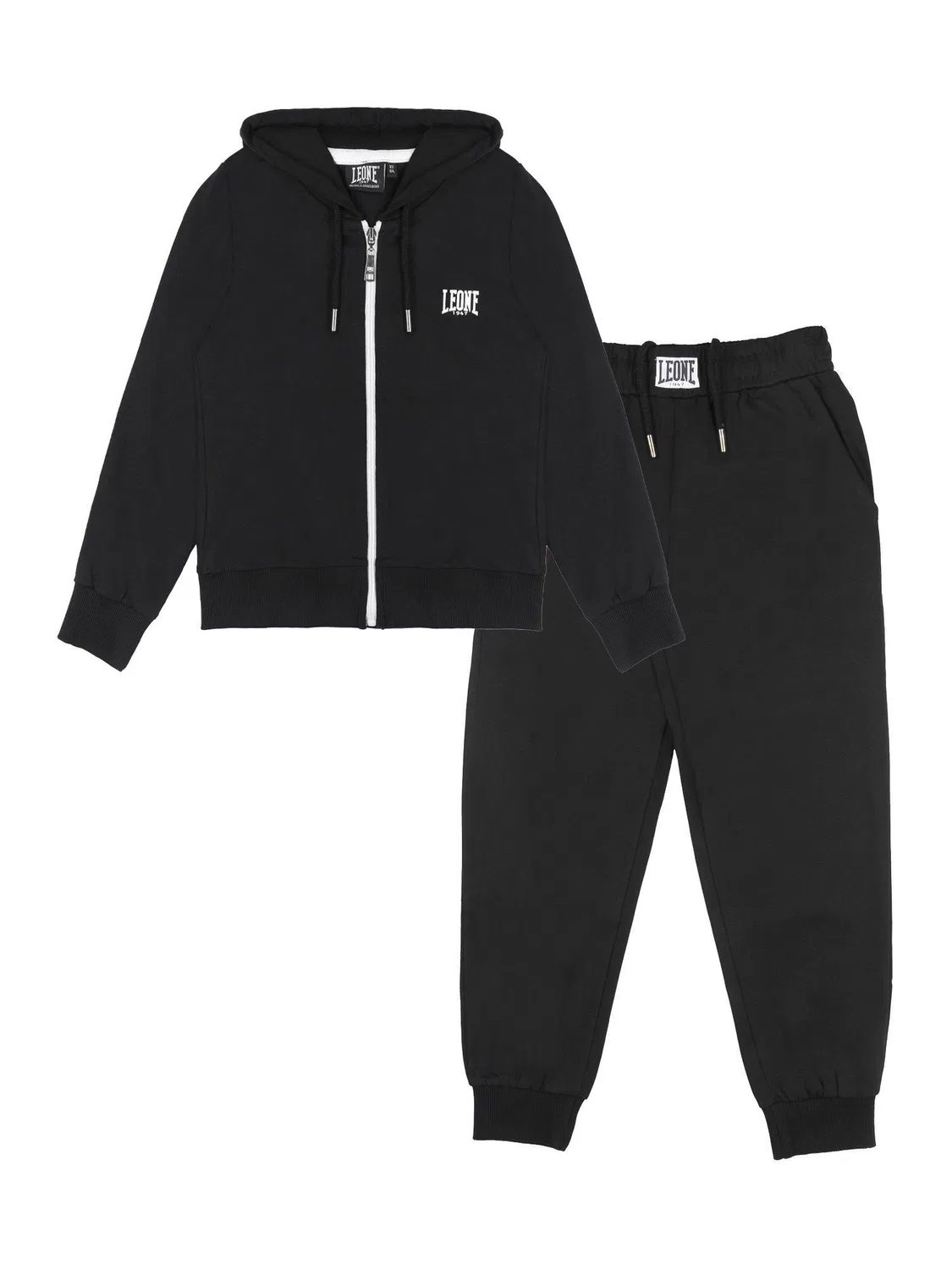 Детский спортивный костюм для девочек с принтом Leone Sporty, Leone 1947 Apparel, Schwarz