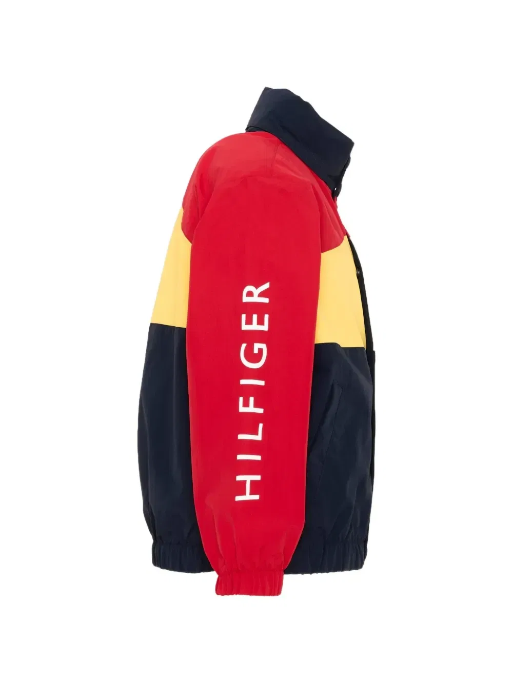 Куртка с цветными вставками и нашивкой-логотипом Tommy Hilfiger Junior, синий — фото 4