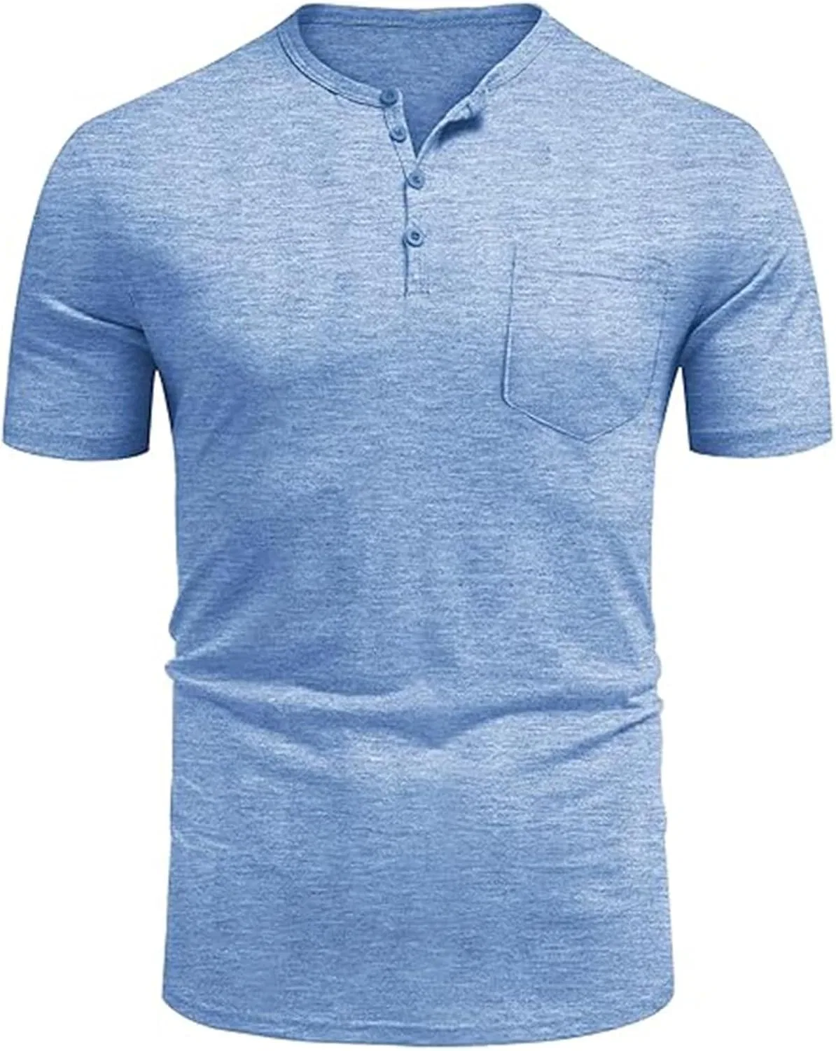 Мужская компрессионная майка для тренировок Miyaomn, Light Blue