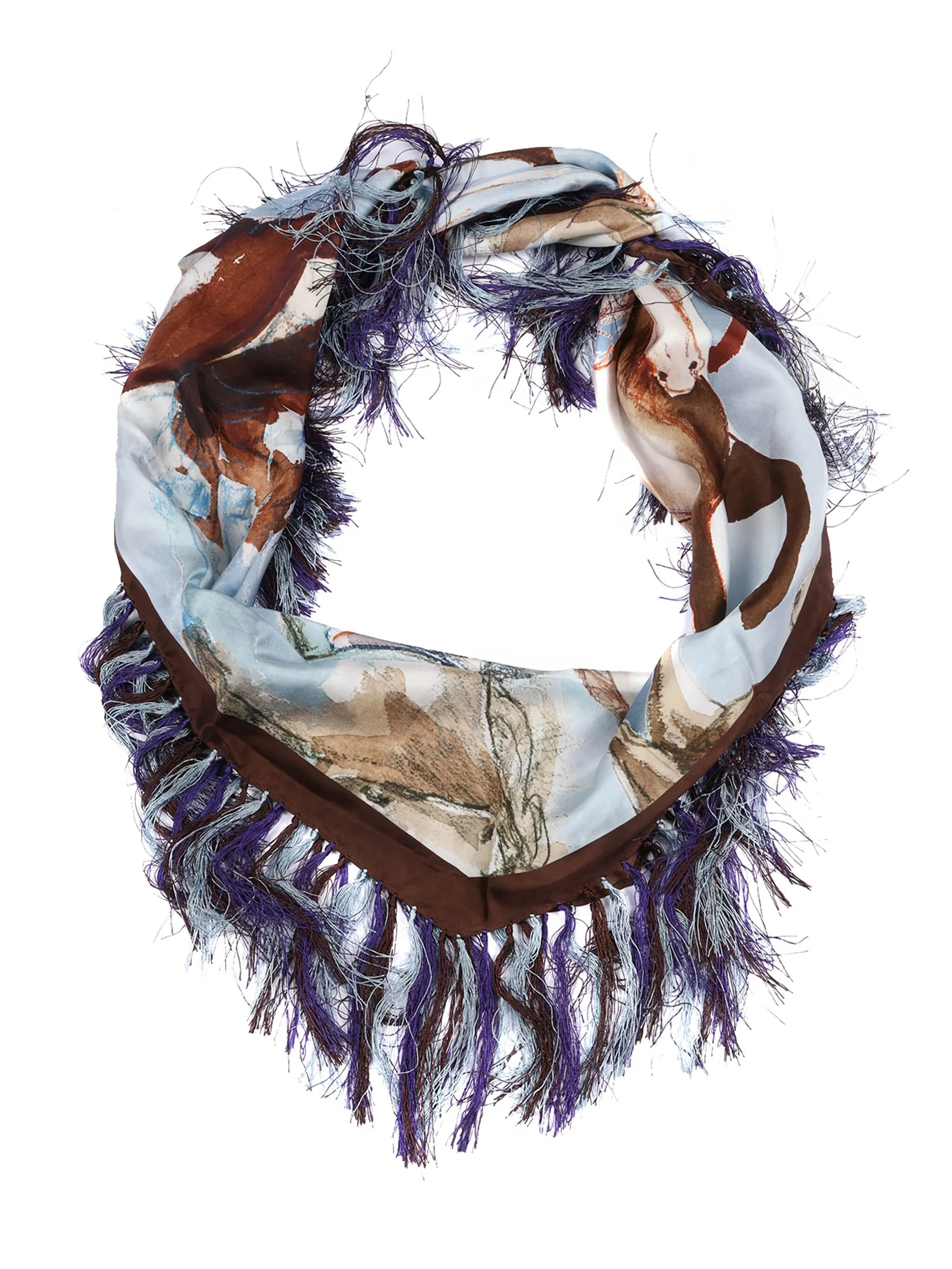 

Шарф Ninfee Weekend Max Mara, синий