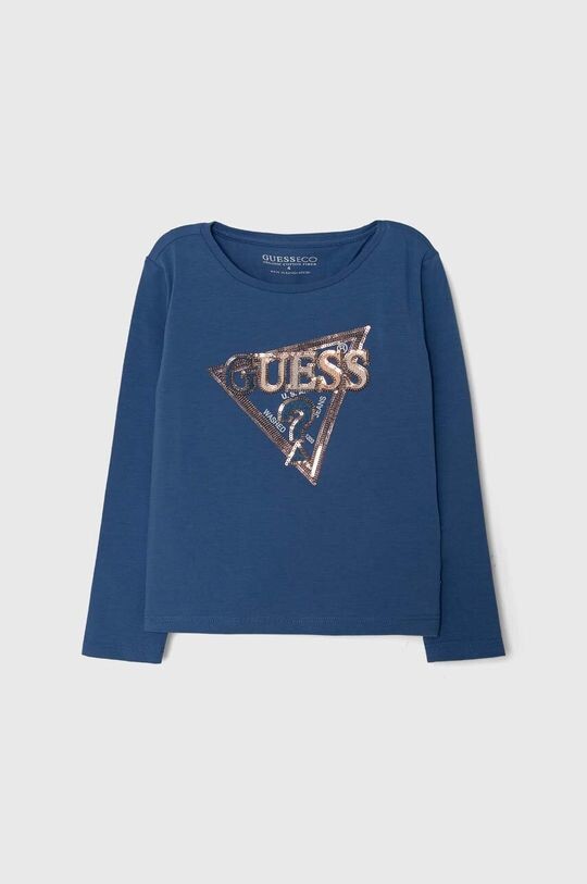 

Детский лонгслив Guess, синий
