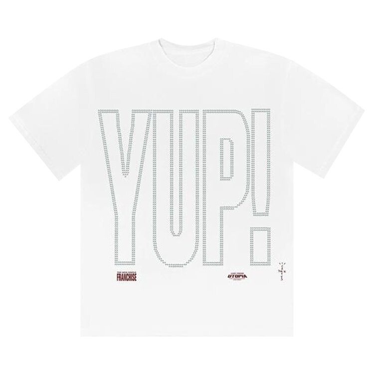 

Футболка Cactus Jack by Travis Scott YUP! T-Shirt 'White', белый